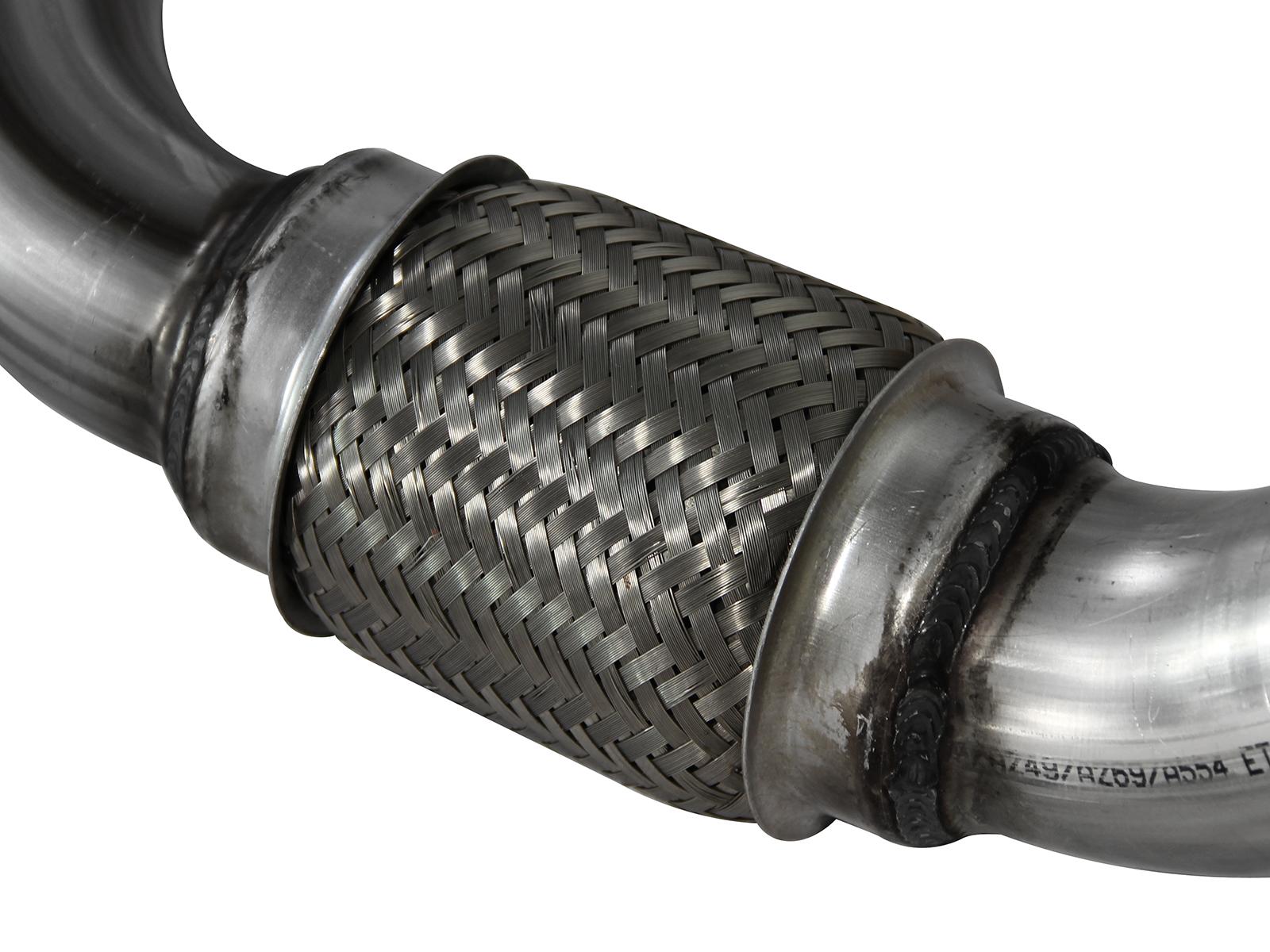 AFE MACH Force-Xp 2-3/4 IN to 2-1/4 IN Stainless Steel Cat-Back Exhaust System (2009-2016 A4) - 49-46403