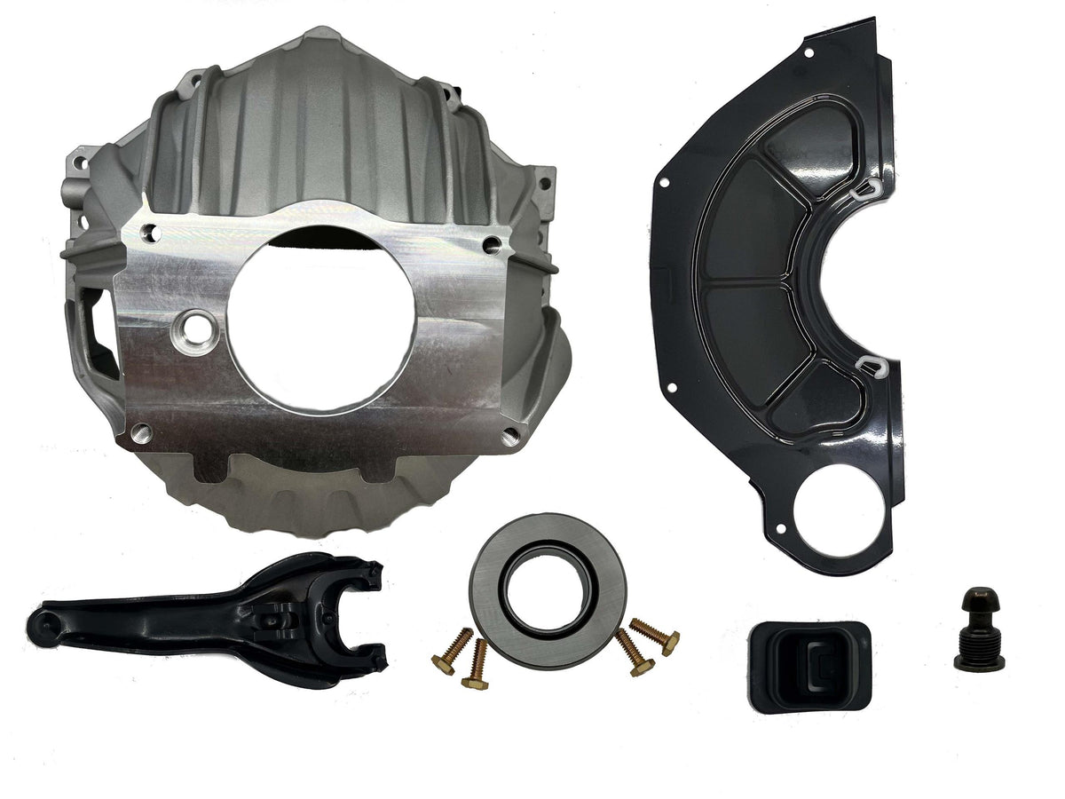 McLeod Racing Bellhousing Kit: Aluminum: Chevrolet/Gm: 621: Non Sfi (1957-1975 Oldsmobile, Pontiac, Buick, Chevrolet Fitment) - 8520K