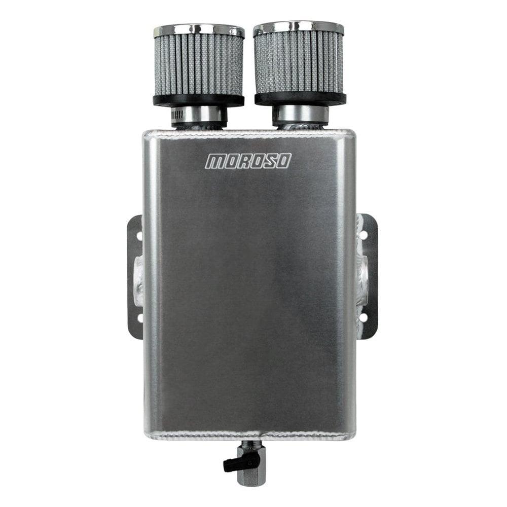Moroso Tank, Breather, 2 Breather And 2 16 An Female 180 Deg Apart - 85393