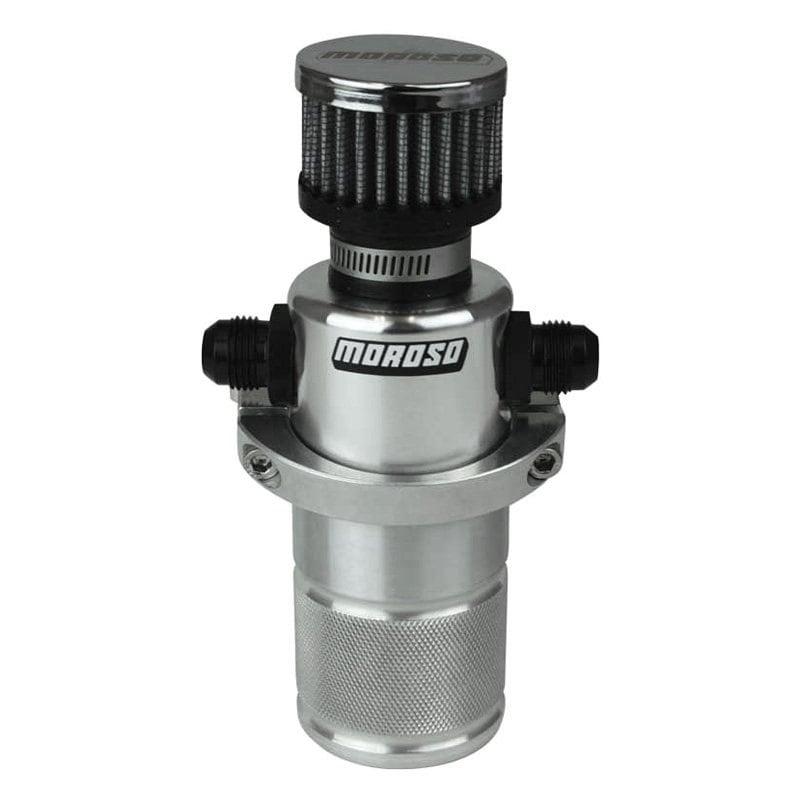 Moroso Tank, Breather, Compact Polished - 85396