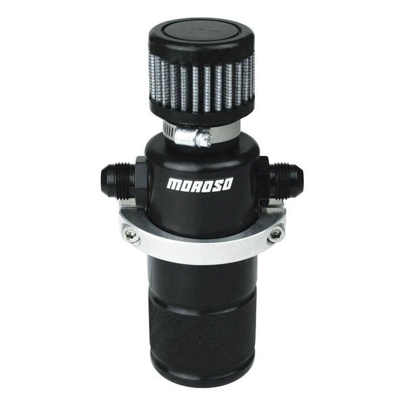 Moroso Tank, Breather, Compact Black - 85397