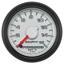 Auto Meter 2-1/16" PYROMETER, 0-1600 °F, GEN 3 DODGE FACTORY MATCH - 8544
