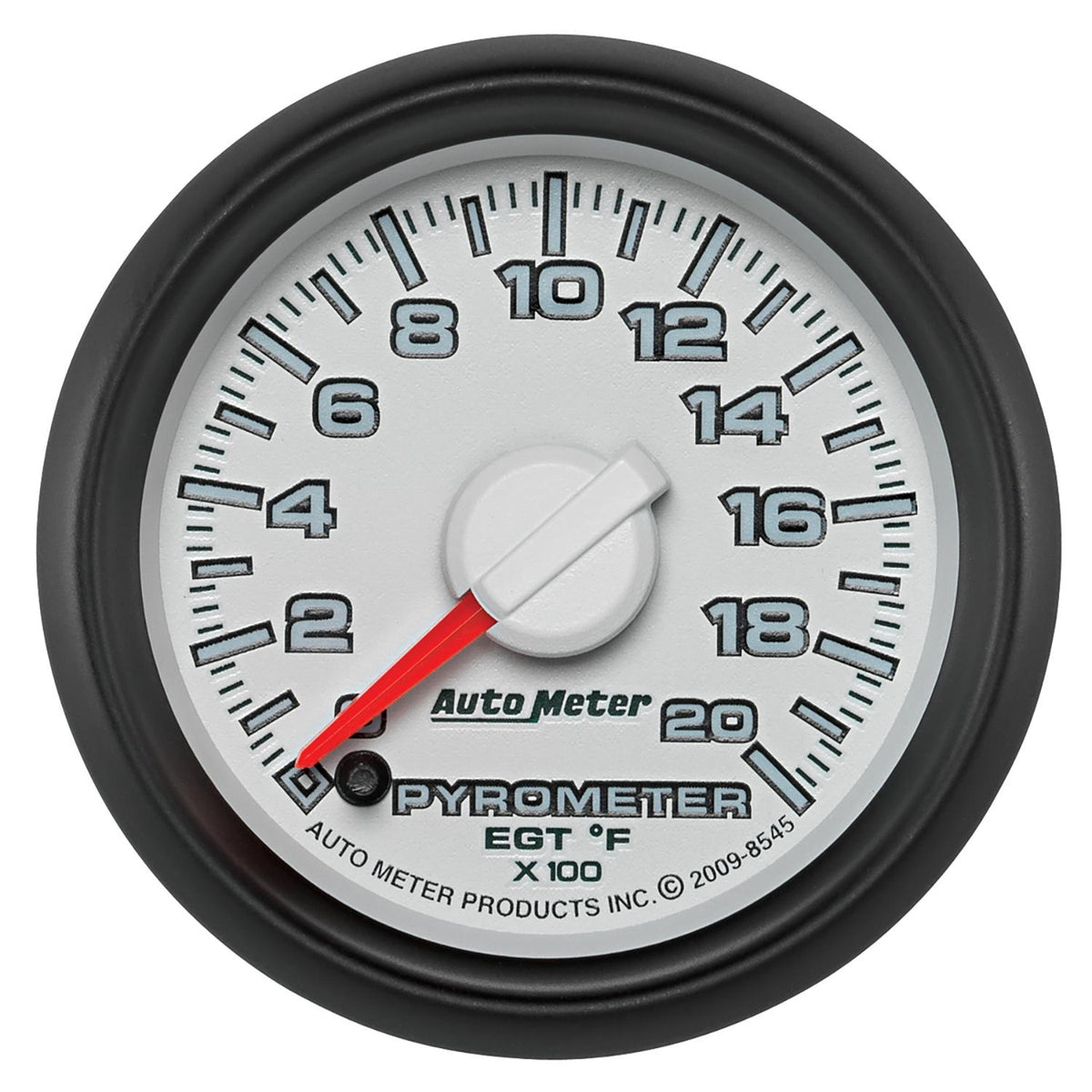 Auto Meter 2-1/16" PYROMETER, 0-2000 °F, GEN 3 DODGE FACTORY MATCH - 8545