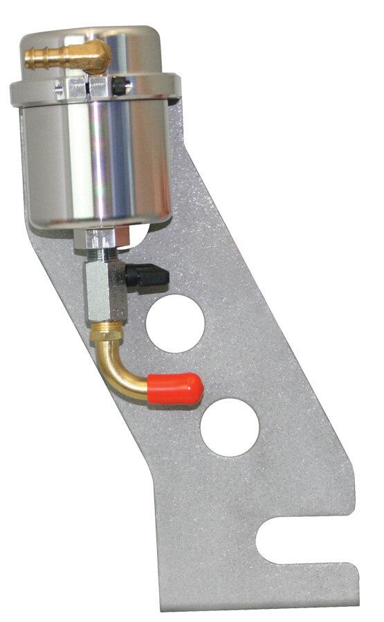 Moroso 86-93 Mustang 5.0L Large Body Air-Oil Separator (Satin)