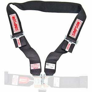 Simpson Racing Simpson Ind. Harness Wrap Around, - 33002BK