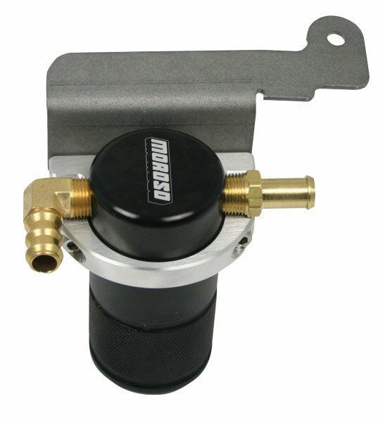 Moroso 07-2014 Shelby GT500 Small Body Air Oil Separator (Black)