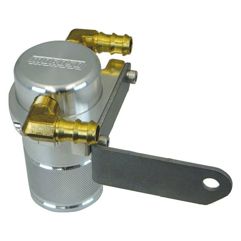 Moroso Separator, Air Oil, Catch Can, Small Body, Dodge Challenger, Shaker Hood 5.7/6.1/6.4 - 85696