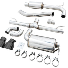 AWE Touring Edition Catback Exhaust - Diamond Black Tips (2022-2023 Volkswagen MK8 GTI) - 3015-33658