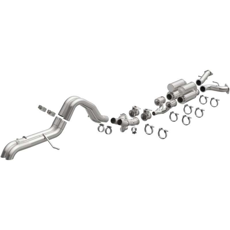 MagnaFlow Overland Series Cat-Back Exhaust (2022-2025 Ford Bronco Raptor 3.0L) - 19619