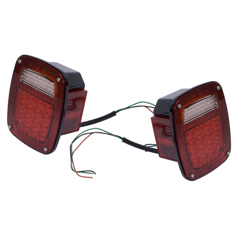 Rugged Ridge Tail Light Kit Led; 76-06 Jeep Cj/Wrangler - 12403.85