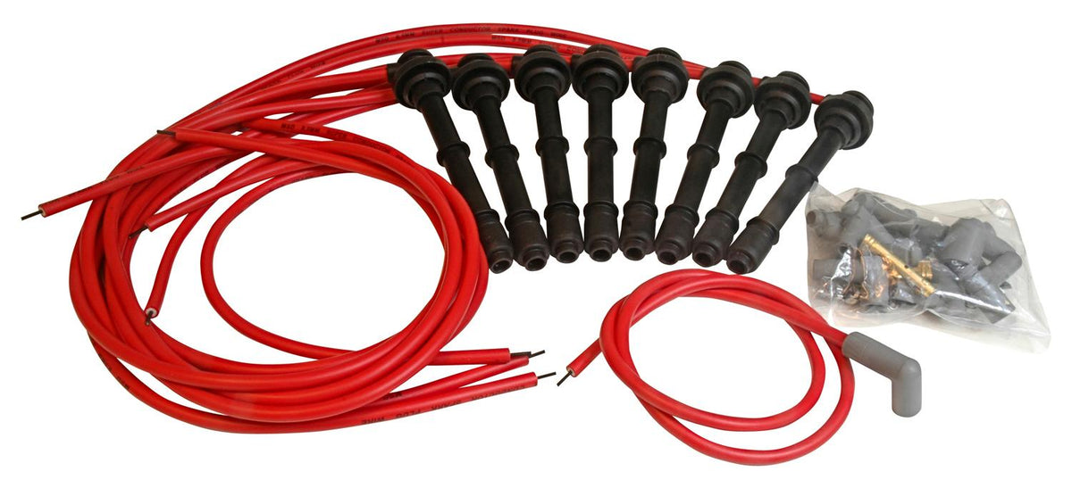 Msd 31889 Wire Set, Red Super Conductor, Ford 4.6L/5.4L, Universal
