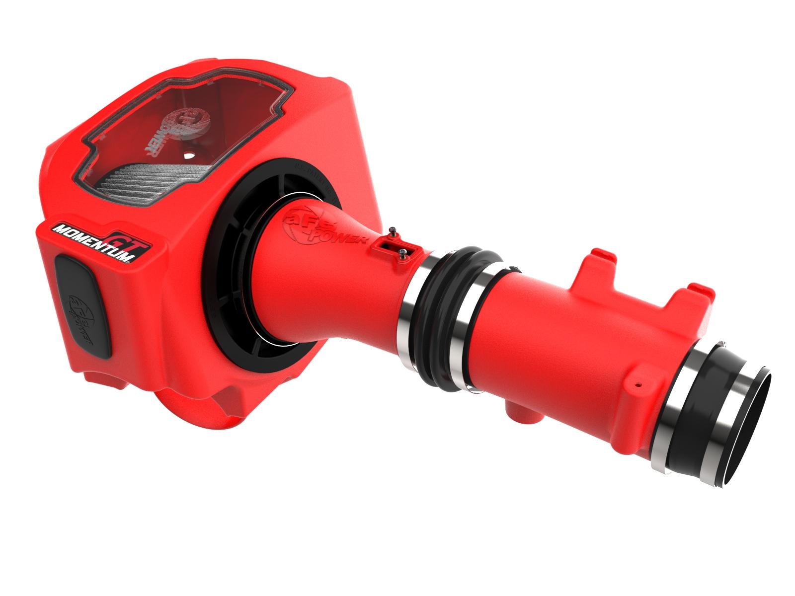 AFE Momentum GT Cold Air Intake System Red w/ Pro DRY S Filter (2022-2026 Ram, Jeep Fitments) - 50-70120DR