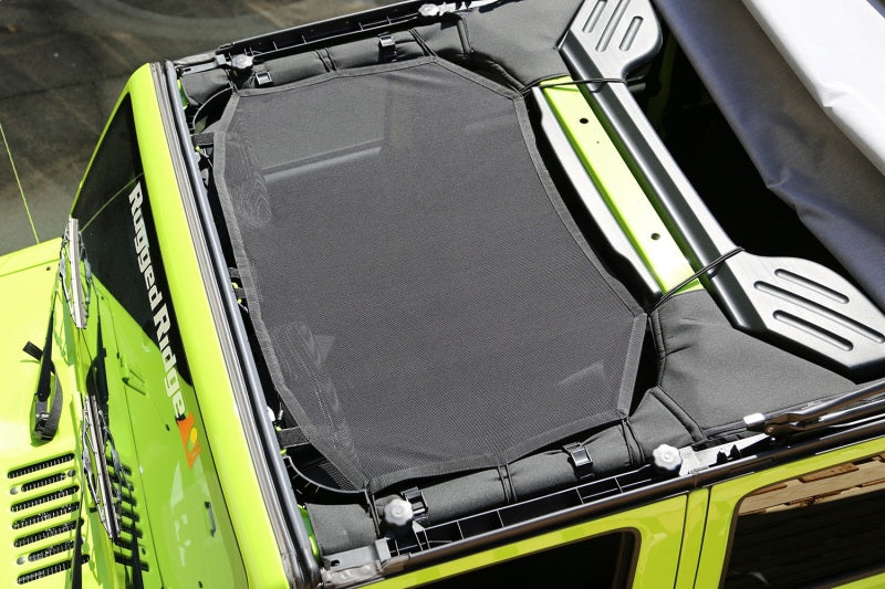 Rugged Ridge The Eclipse Sun Shade From Rugged Ridge Fits 07-18 Jeep Wrangler. - 13579.04
