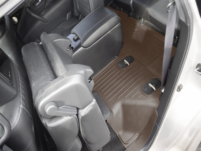 WeatherTech 19-24 Infiniti QX80 Rear FloorLiner HP - Cocoa