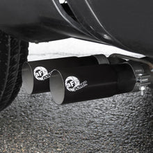 AFE Rebel Series 3 IN 409 Stainless Steel Cat-Back Exhaust System w/Black Tips (2004-2015 Titan, Titan, Titan, Titan, Titan) - 49-46124-B