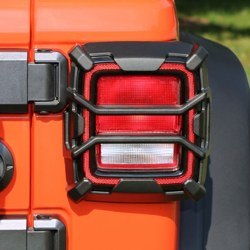 Rugged Ridge Elite Tail Light Guard Conventional Light; 18-21 Jeep Wrangler Jl/Jlu - 11226.13