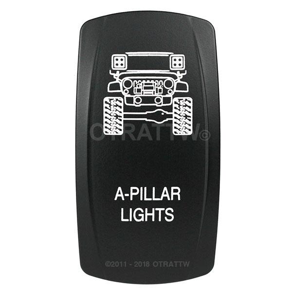 sPOD JK A-Pillar Lights (Contura V Rocker) - Universal - 860465
