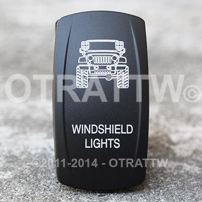sPOD Switch, Rocker JK Windshield Lights - 860515