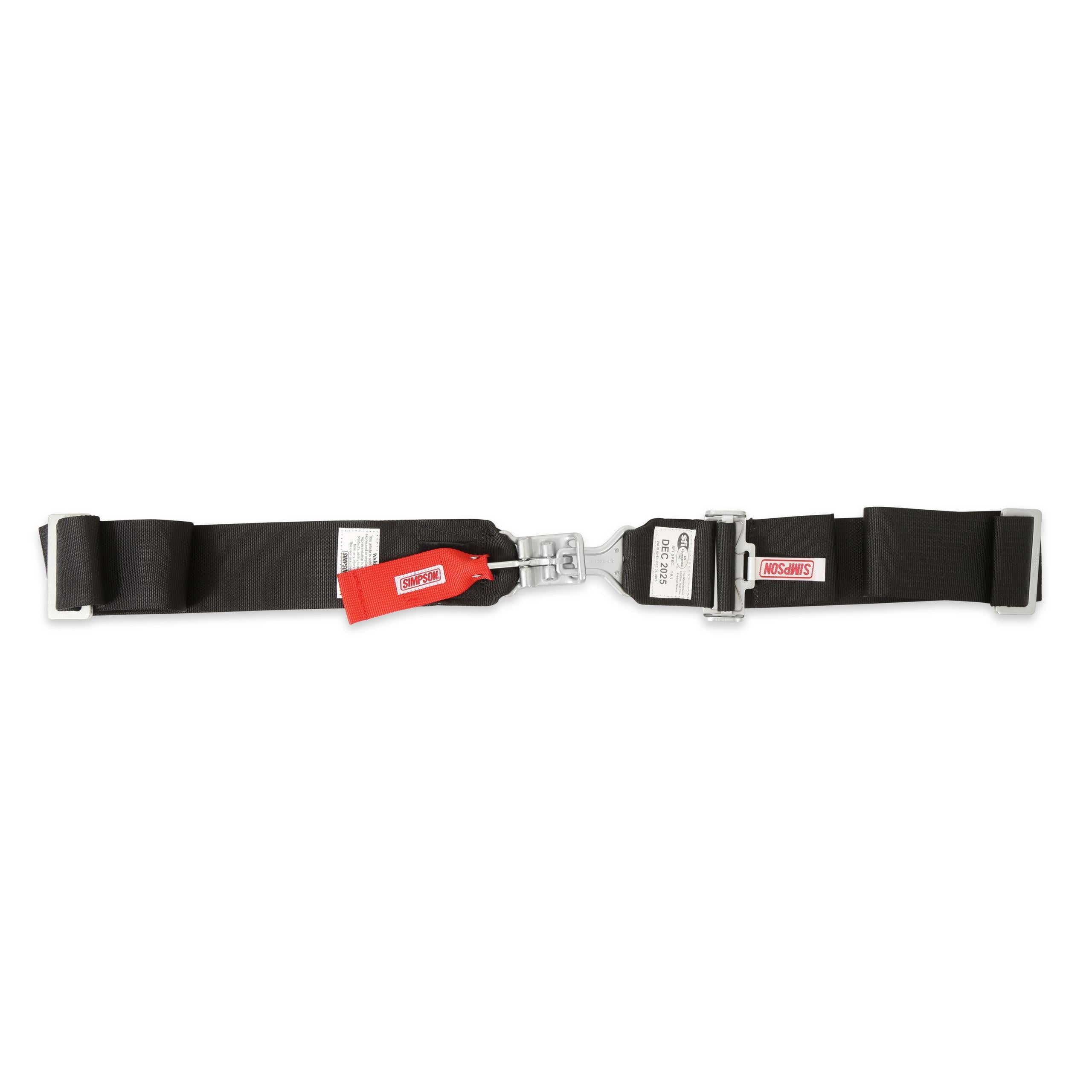 Simpson Racing STD. Latch & Link 5pt. Harness - 29075BK