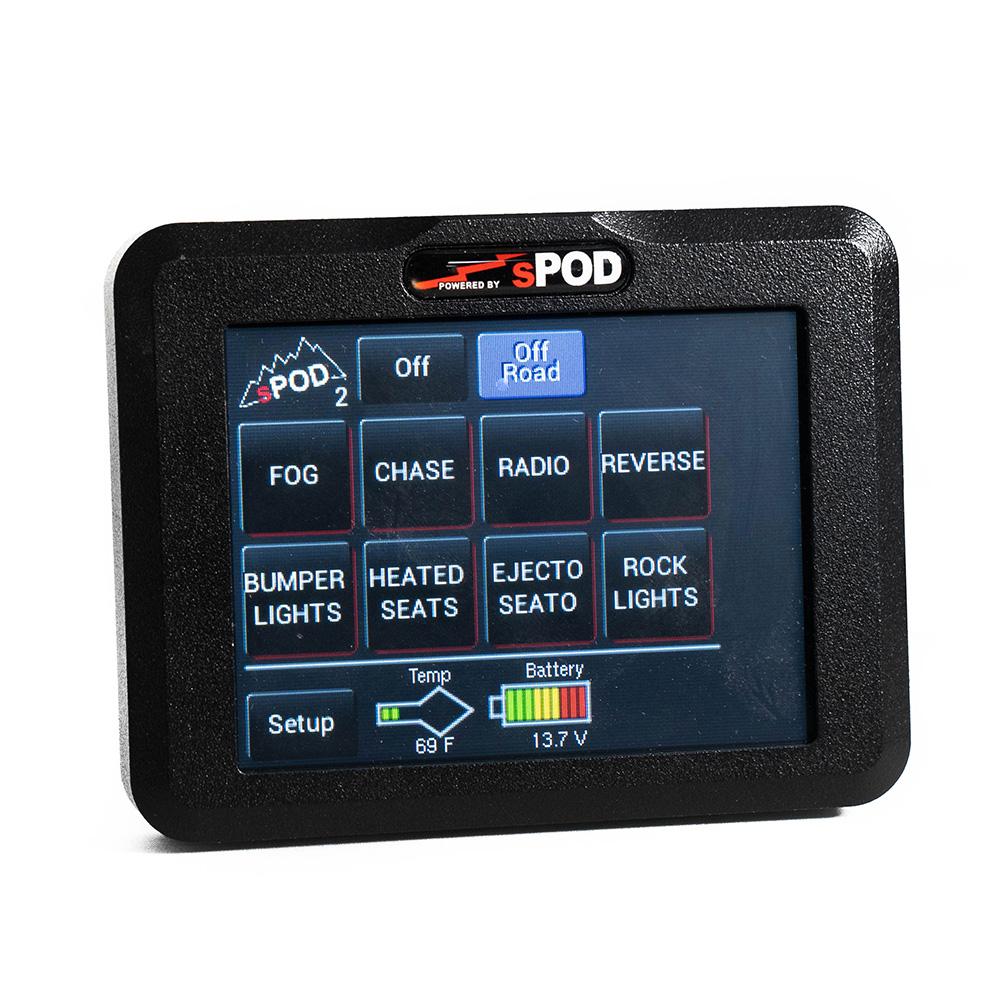 sPOD Add-On Touchscreen for 8 Circuit Systems - 860800