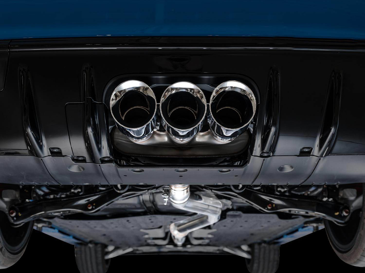 AWE Touring Edition for FL5 CTR - Triple Chrome Tips - 3015-52287
