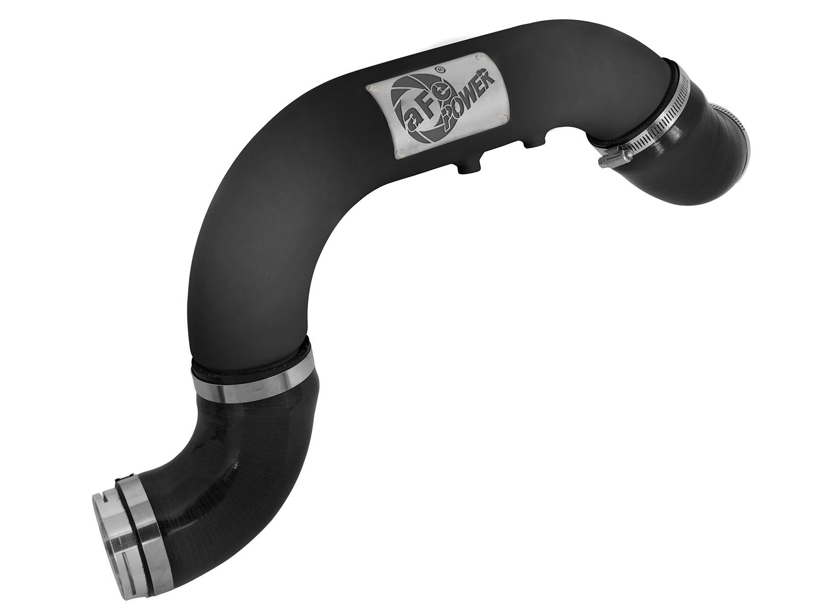 AFE BladeRunner 2-1/2 IN & 3 IN Aluminum Hot and Cold Charge Pipe Kit Black (2016-2021 Colorado, Canyon) - 46-20264-B
