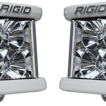RIGID Industries Rigid D-Ss Pro Side Shooter, Flood Optic, Surface Mount, White Housing, Pair - 862113