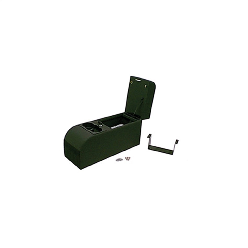 Rugged Ridge Center Console Standard Locking Black; 76-95 Jeep Cj/Wrangler Yj - 13101.01