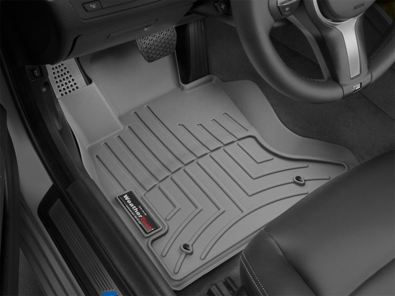 WeatherTech 11+ BMW 5-Series Front FloorLiner - Grey