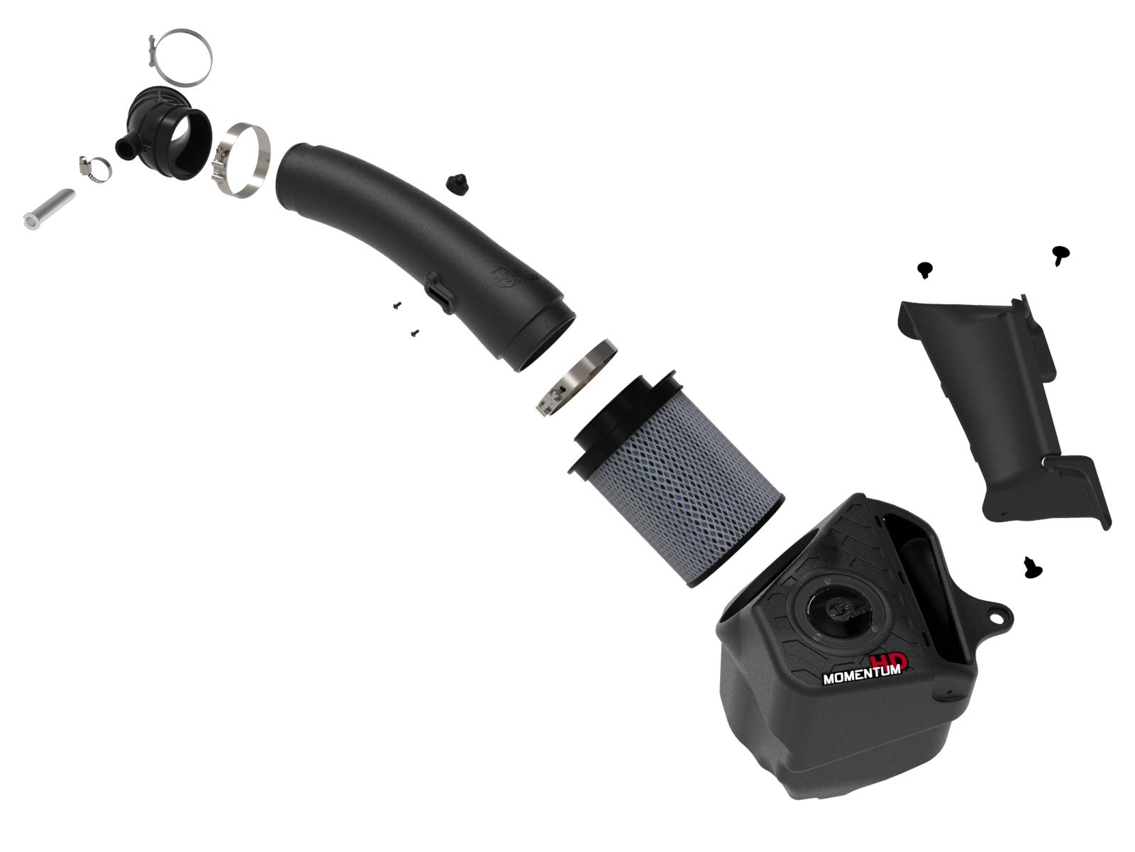 AFE Momentum HD Cold Air Intake System w/ Pro 10R Media (Jeep Wrangler (JL) 20-21 V6-3.0L (td)) - 50-70062T