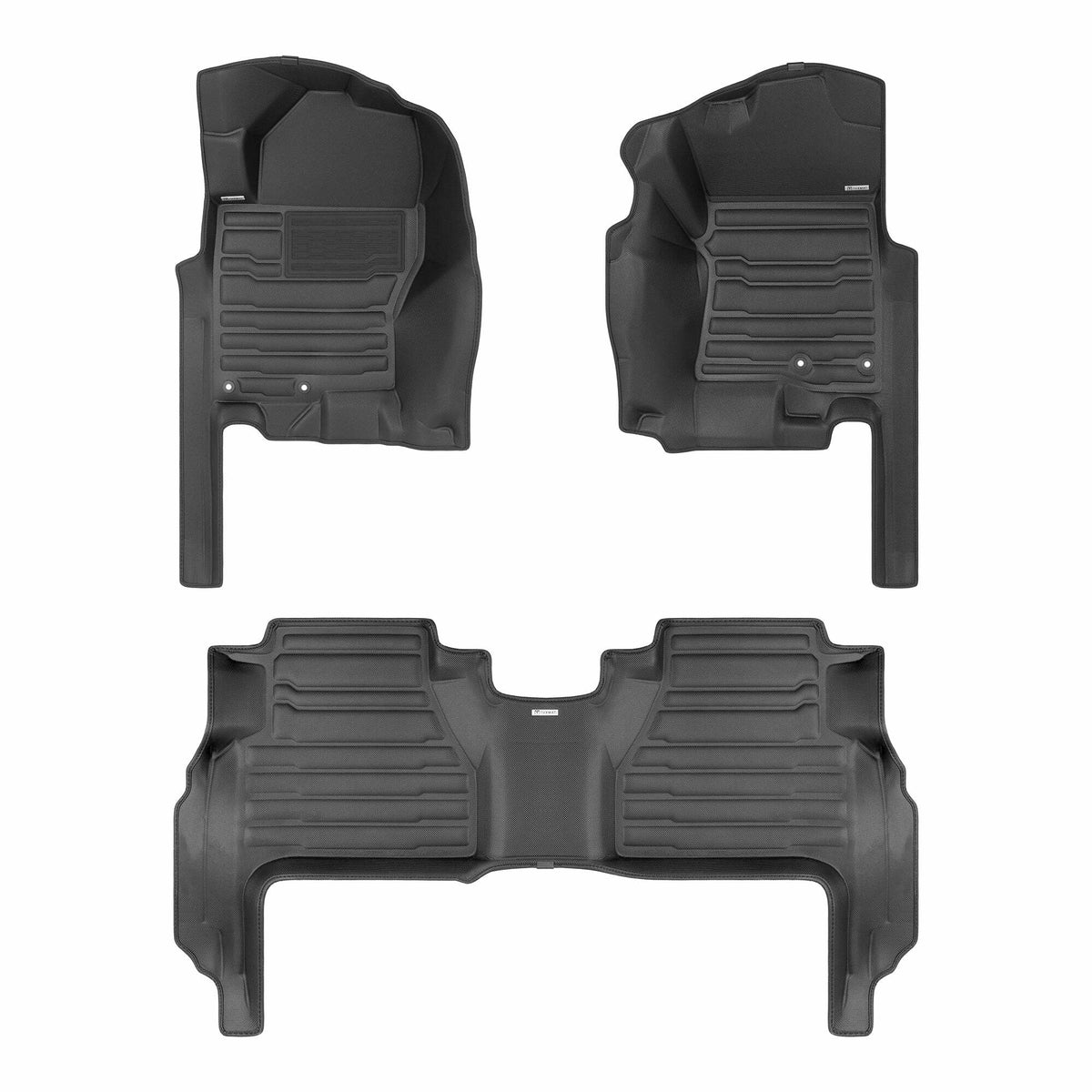 TUXMAT Floor Mats (2022-2023 Nissan Frontier Crew Cab) - 8674