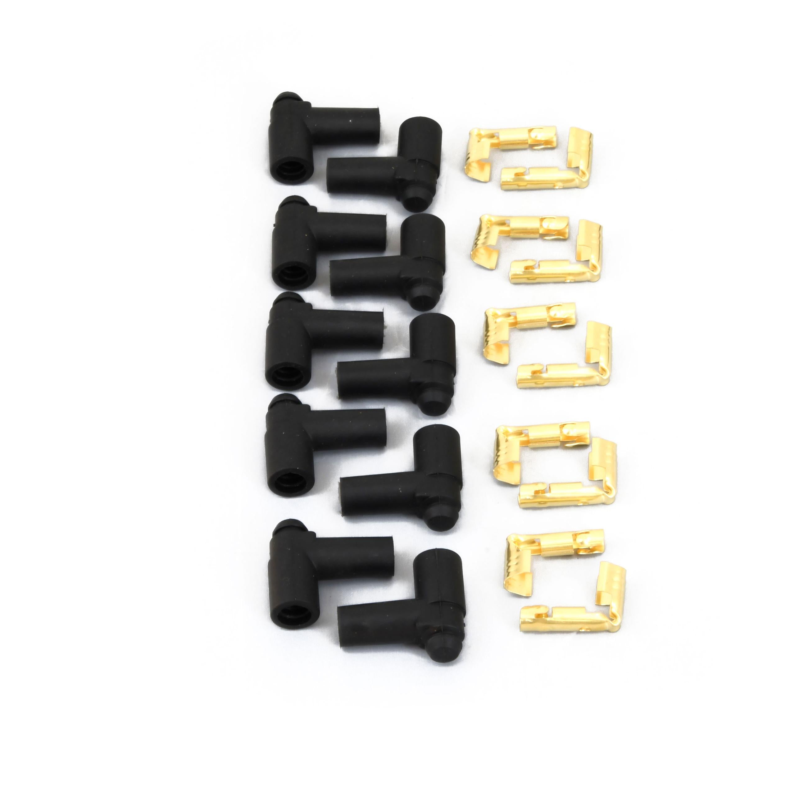 Pertronix Universal 90 Degree Plug Wires with Black Ceramic Boot - 828290HT
