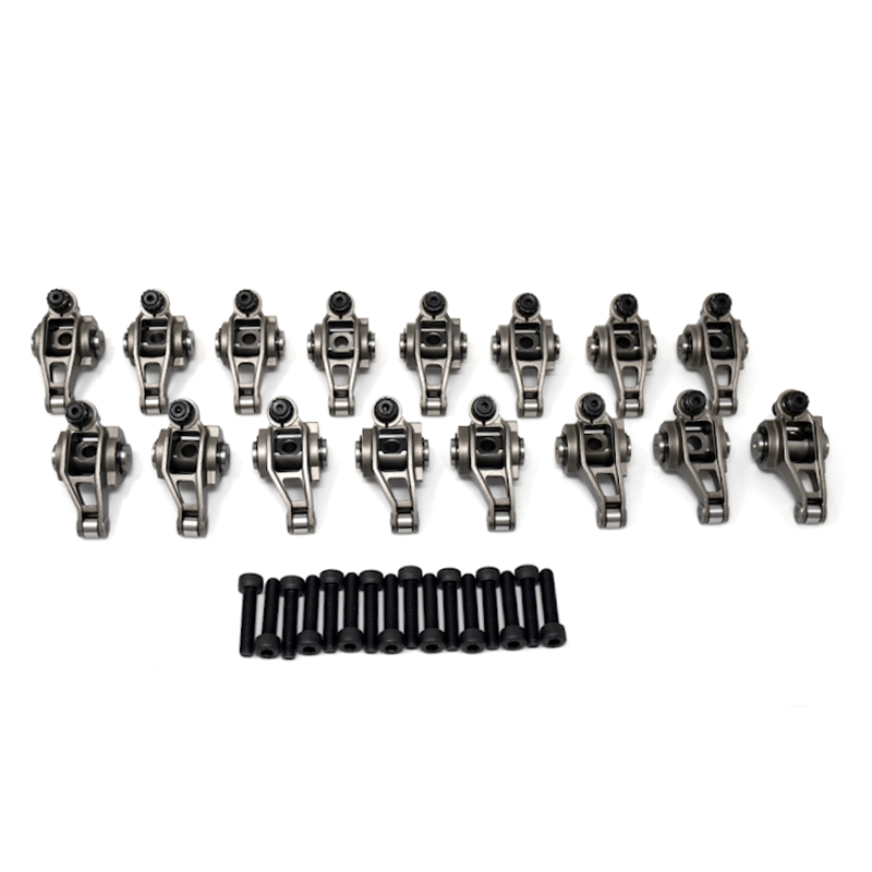 TSP Steel Adjustable LS7 1.82 Roller Rocker Package w/ TSP Trunnion Kit - TSP-25-TSP182RR-ADJ-LS7