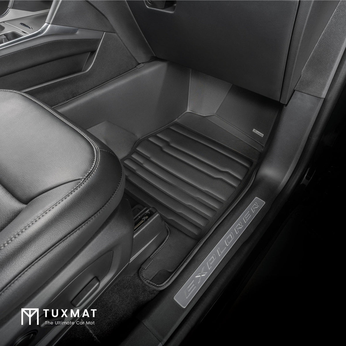 TUXMAT Floor Mats (2020-2026 Ford Explorer 6-Seater without Console) - 8696