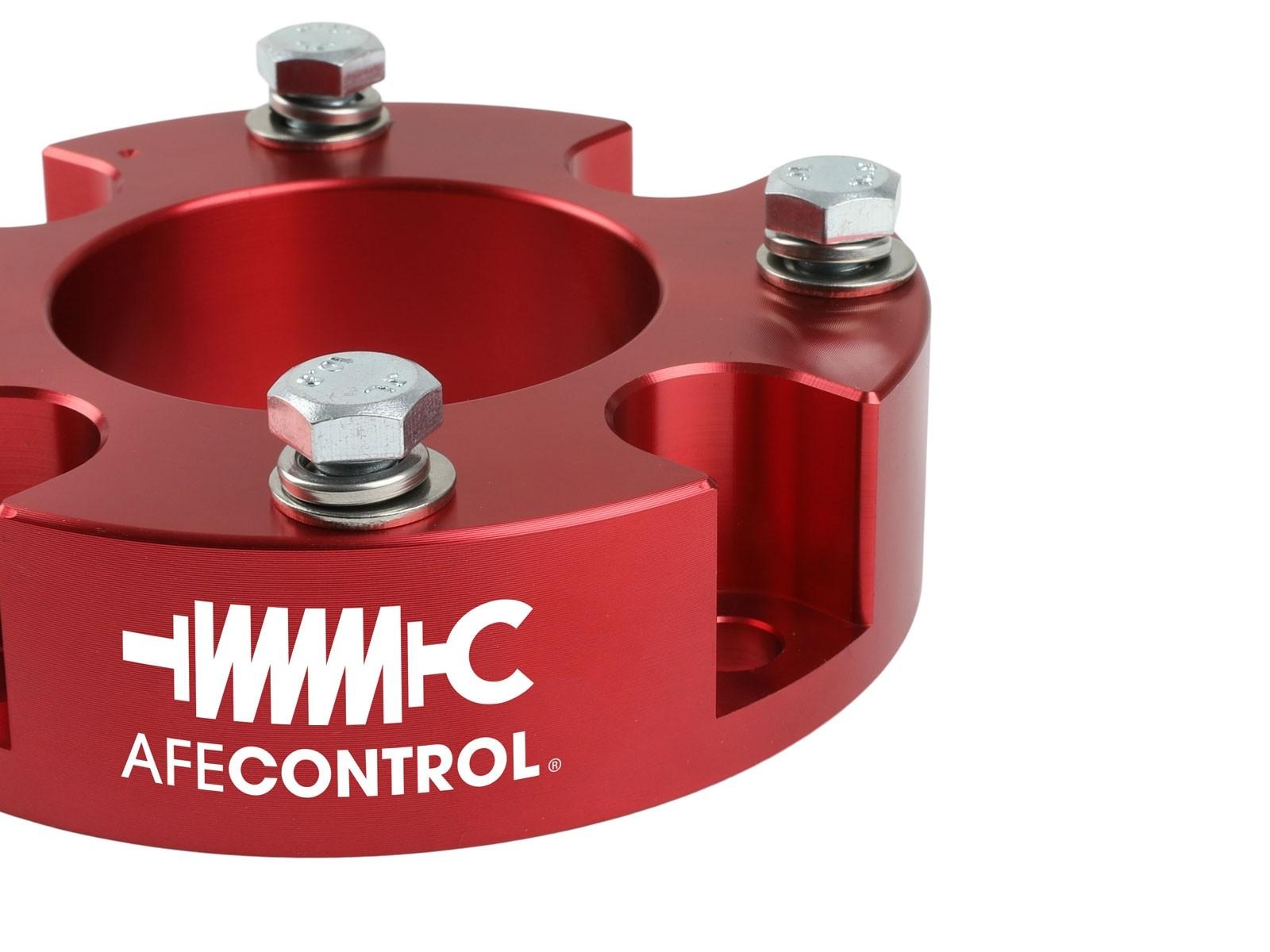 AFE aFe CONTROL 1.875 IN Leveling Kit Red Toyota Tundra 22-23 V6-3.4L (tt) - 416-72T005-R