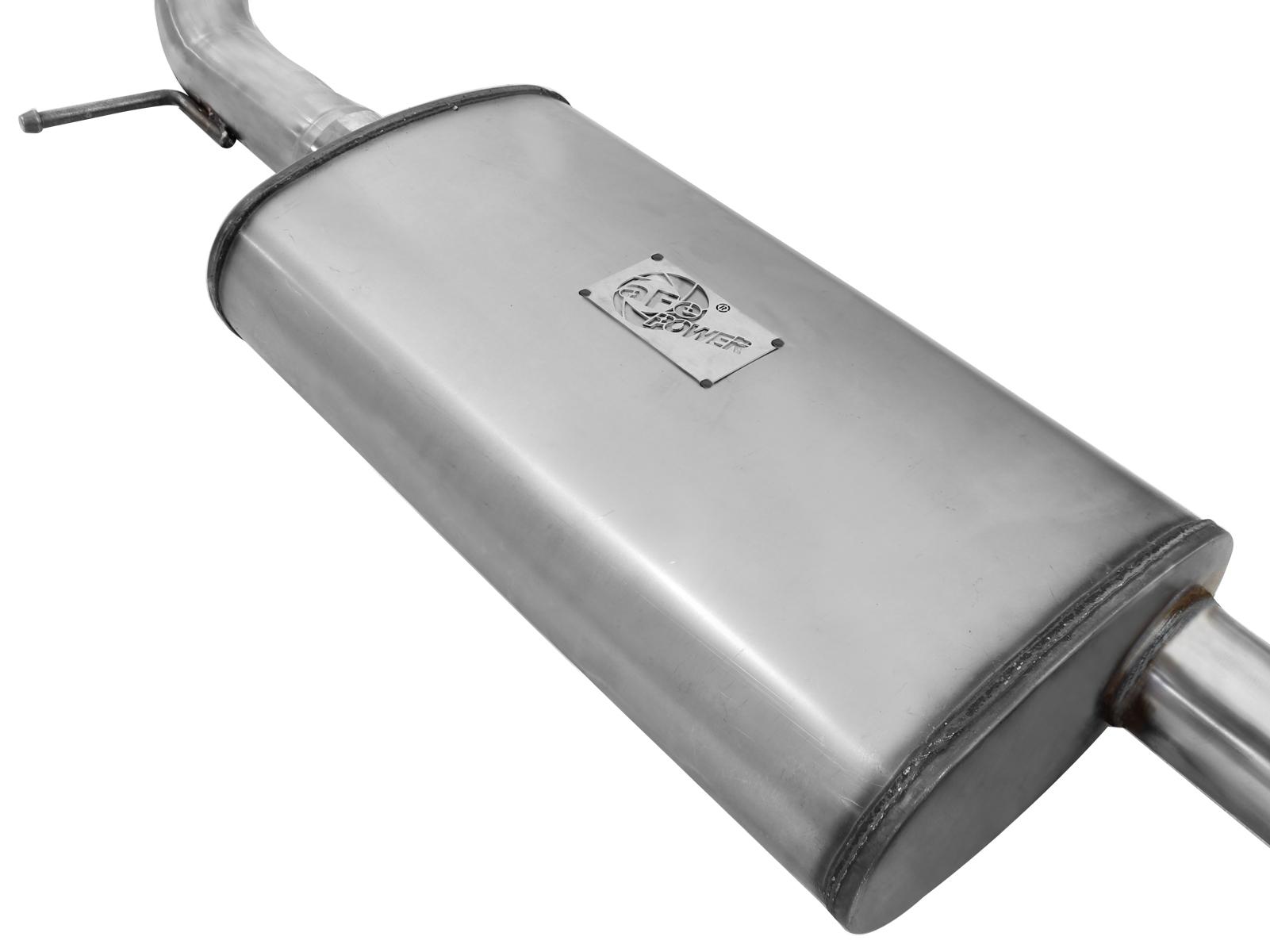 AFE MACH Force-Xp 3 IN 409 Stainless Steel Cat-Back Exhaust System (2006-2009 Commander, Commander, Commander, Commander) - 49-48052