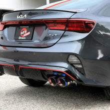 AFE Takeda 3 IN to 2-1/2 IN 304 Stainless Steel Axle-Back Exhaust w/ Blue Flame Ti (2022-2024 Forte GT) - 49-37039-L