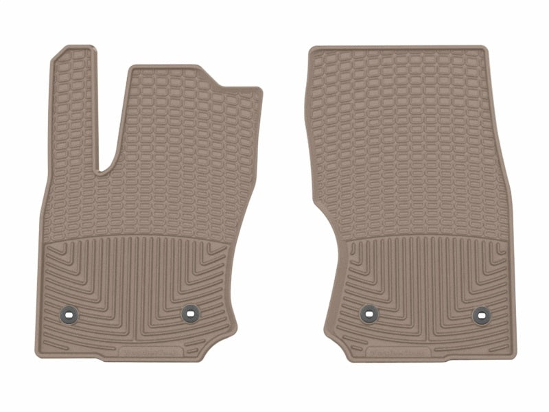 WeatherTech 25-26 Toyota 4Runner 1st Row Front All-Weather Floor Mats - Tan