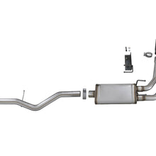 AFE Rebel Series 3 IN to 2-1/2 IN 409 Stainless Steel Cat-Back Exhaust w/ Black Tip - 49-44098-B