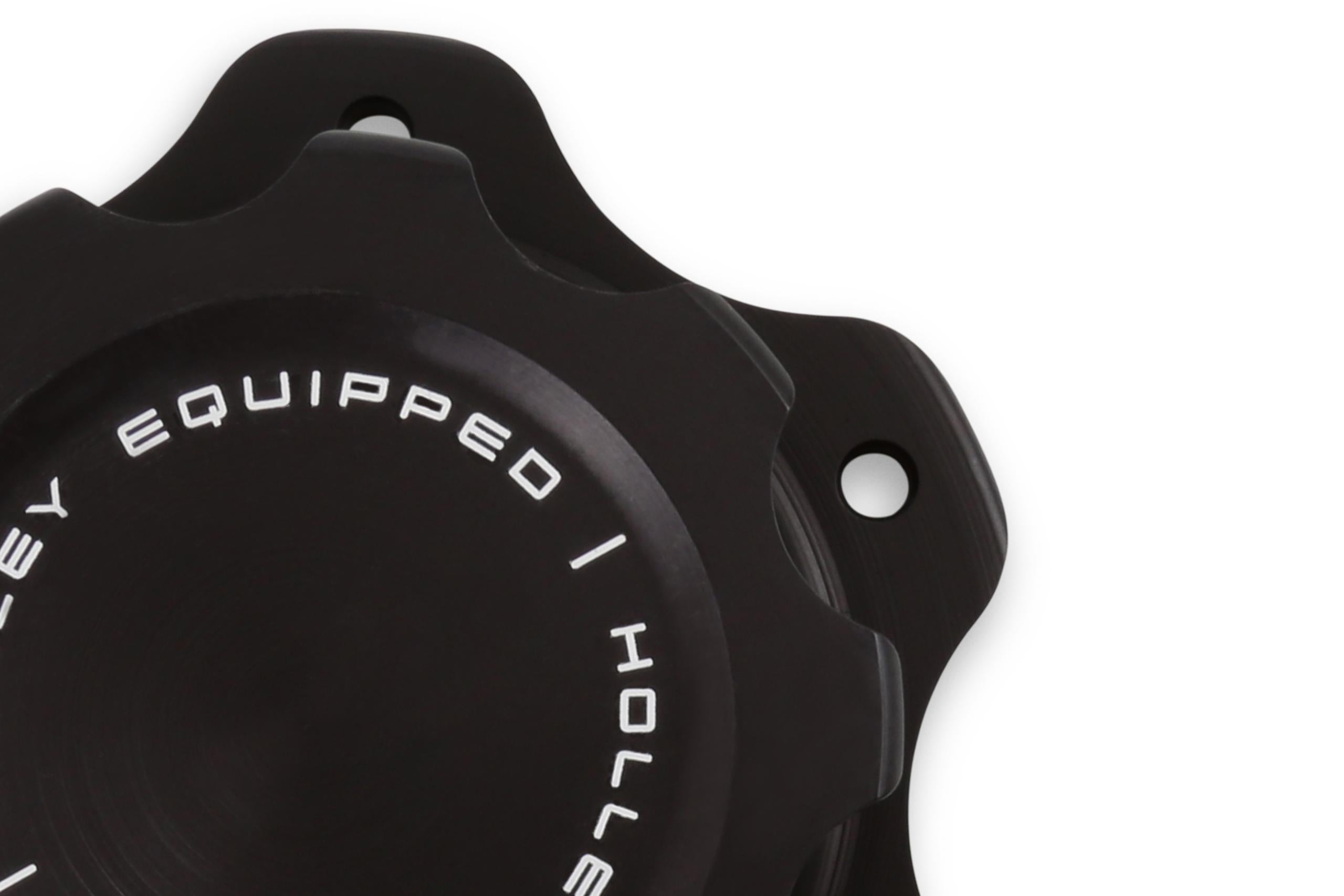 Holley Equipped Billet Fuel Cell Cap.  - 241-226