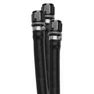 Fragola 3/4" Black Push Lok Bulk - 870012