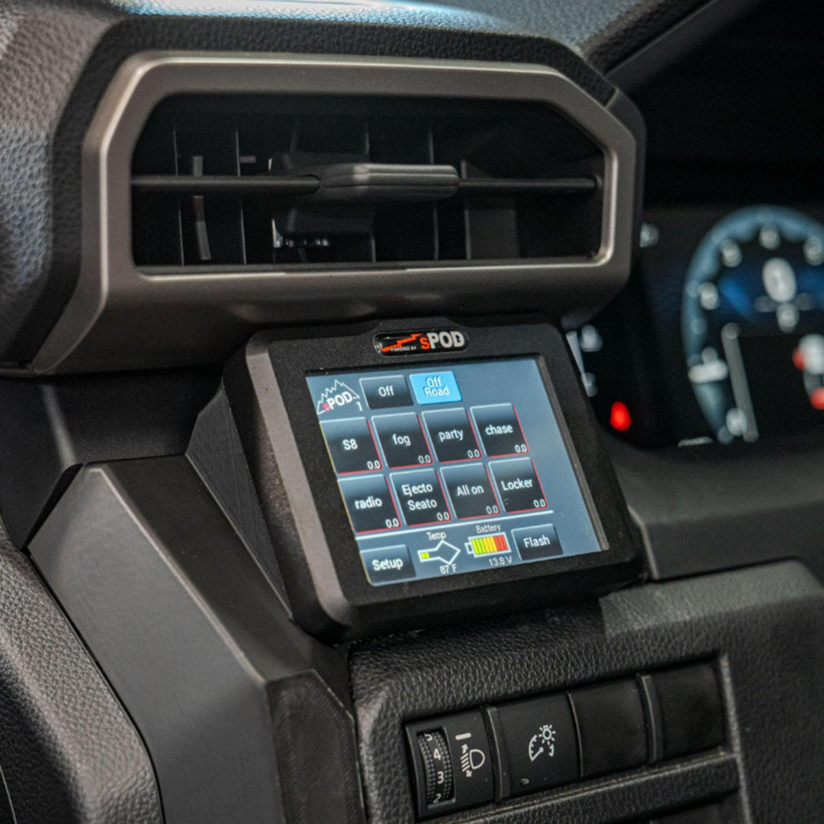 sPOD 24-On Toyota Tacoma Touchscreen BantamX Kit sPod - 870037
