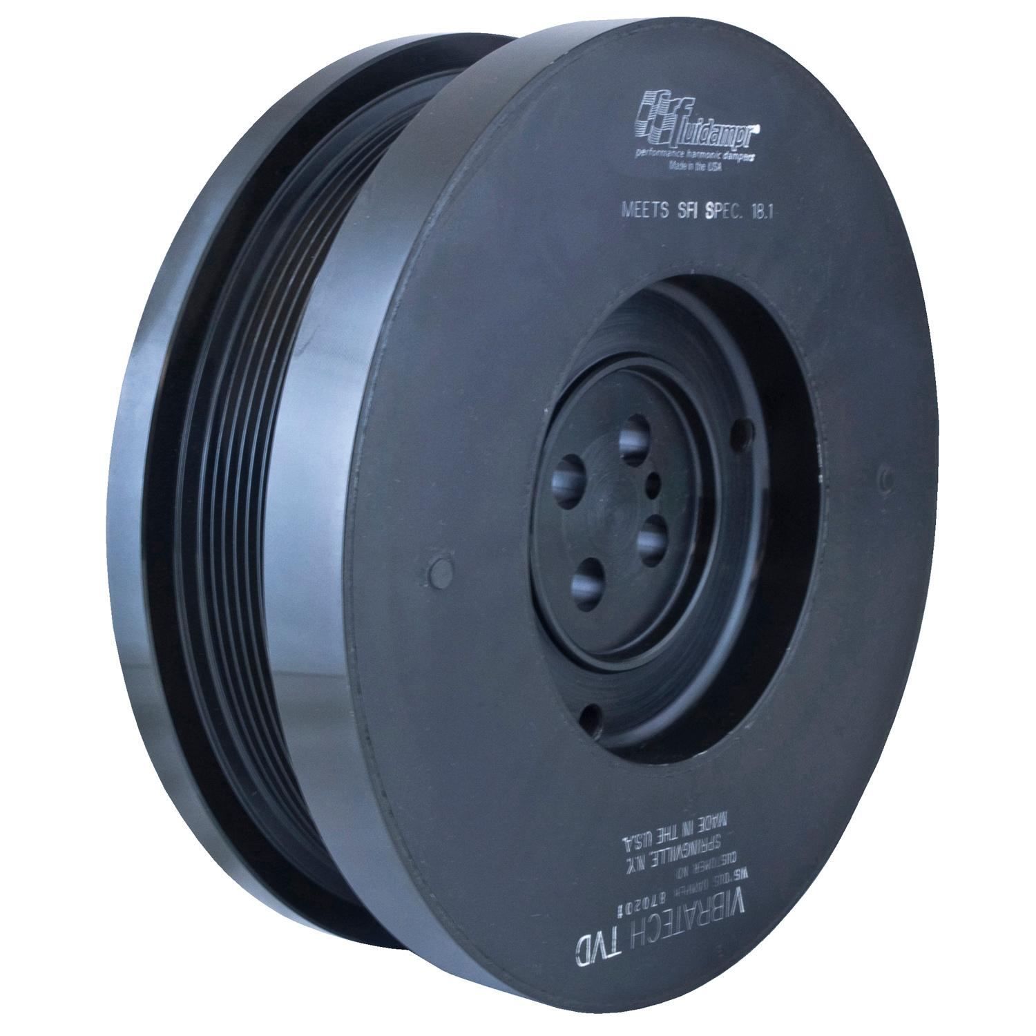 Fluidampr Harmonic Balancer - Fluidampr - Ford - 2003-2007 - 6.0L Power Stroke - Each - 870201