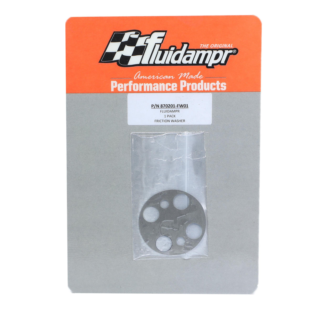 Fluidampr Harmonic Balancer - Fluidampr - Installation Kit - Friction Washer - 1pc - 870201-FW01