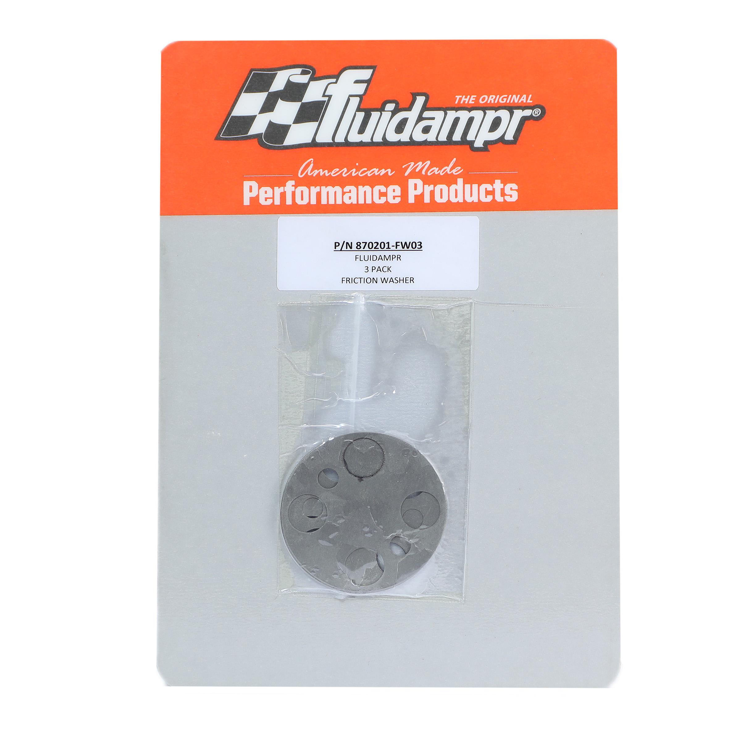 Fluidampr Harmonic Balancer - Fluidampr - Installation Kit - Friction Washer - 3pc - 870201-FW03