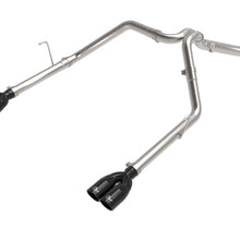 aFe Vulcan Series 3" to 2.5" 304 Stainless Steel DPF-Back Exhaust System - Black Tips (2021 Jeep Gladiator V6 3.0L (td)) - 49-38095-B