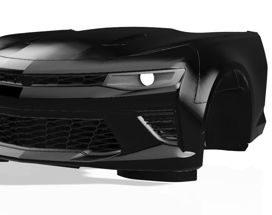 Lenz Composites ABS Headlight Intake Duct (2016-2018 Camaro / 2016-2024 ZL1)