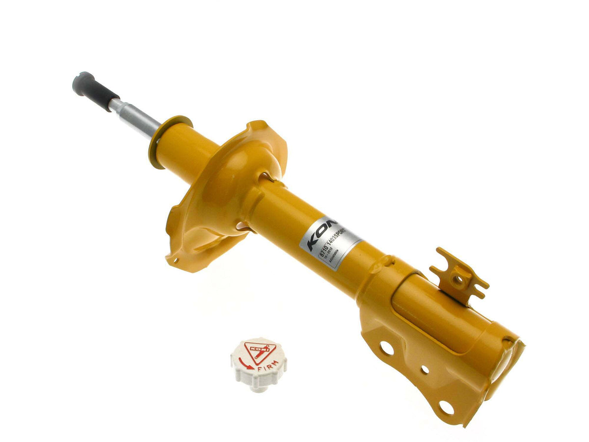 Koni Sport (yellow) 8710 Series- externally adjustable, non-gas full strut (2000-2006 xA Base, xB Base, Echo Base) - 8710 1403SPORT