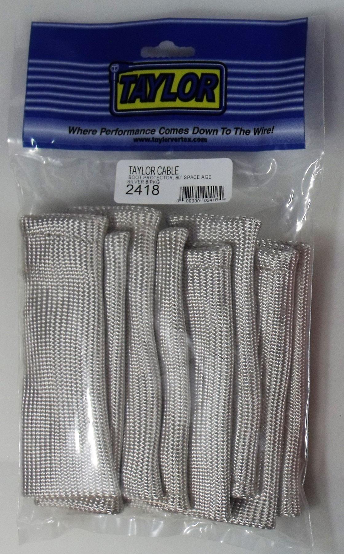 TAYLOR CABLE Space Age 90 Boot Protector Silver - 2418
