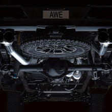 AWE 0FG Catback Exhaust - Quad Diamond Black Tips (2022-2023 GMC Silverado ZR2 / Sierra AT4X) - 3015-43284